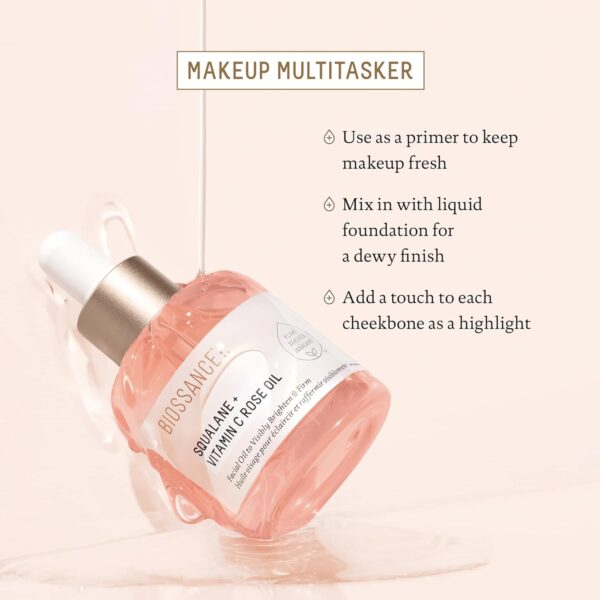 Radiant, Hydrated Skin with BIOSSANCE Vitamin C Rose Oil - Image 5