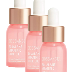 Radiant, Hydrated Skin with BIOSSANCE Vitamin C Rose Oil [3-Pack]